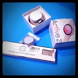 Pink Gold Samsung Galaxy Watch active 2